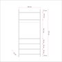 Hanah Home Armario Dynamic - 12 Pino Atlántico
